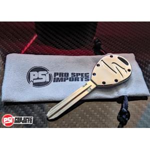 TOYOTA JZA80 SUPRA スープラ スペアキー ブランクキー チタン ポリッシュドチタン...