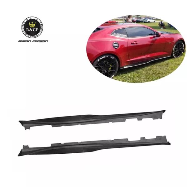 Chevrolet Camaro ZL1 2017-2019 カーボンサイドスカート シボレー カマ...