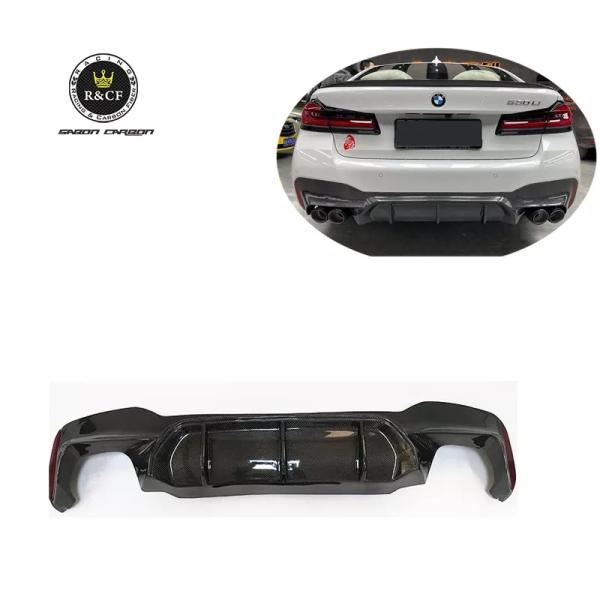 BMW 5シリーズ G30 G38 カーボンリアディフューザー