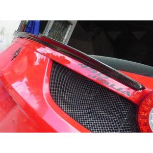 Ferrari  458 Italia カーボンリアスポイラー リアウイング フェラーリ 458 イ...