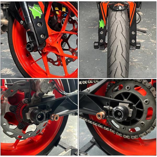 KTM 690 Enduro R 690 DUKE SMC/R Supermoto アクスルスライダ...