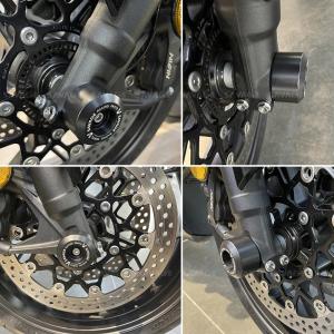 HONDA CB650R CBR650R CB1000R CBR1000RR フロントアクスルスライダー｜aaps