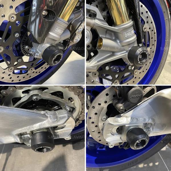 YAMAHA YZF-R1 YZF-R1S YZF-R1M FZ-10 MT-10 SP アクスルス...