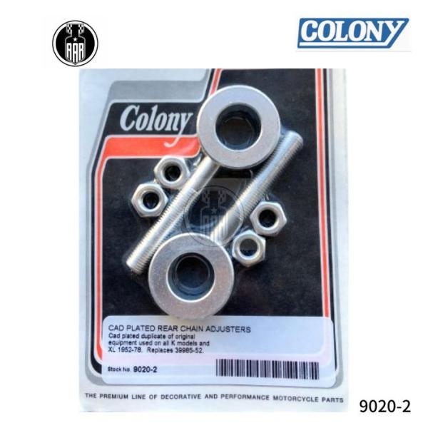 カドミウムメッキ リアチェーン アジャスター ハーレーダビッドソン 全 K モデル / 1952-7...