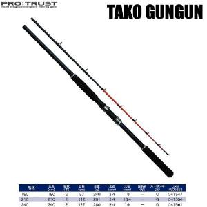 PROTRUST（プロトラスト）TAKO GUNGUN 180/ タコガンガン 全長180cm 【タコ専用ロッド】｜aarck-yast