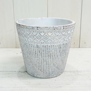 植木鉢 おしゃれ アンティーク 陶器鉢 コバル...の詳細画像1