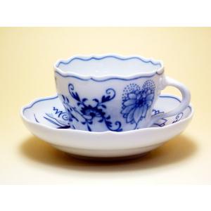 マイセン Meissen ブルーオニオン コーヒーカップ＆ソーサー #582｜aarkshop