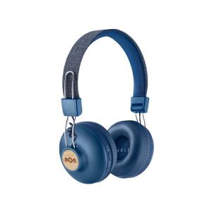 House of Marley オンイヤーワイヤレスヘッドホン POSITIVE VIBRATION 2 WIRELESS 軽量/Bluetooth対応/連続再生12時間/通話対応 デニム