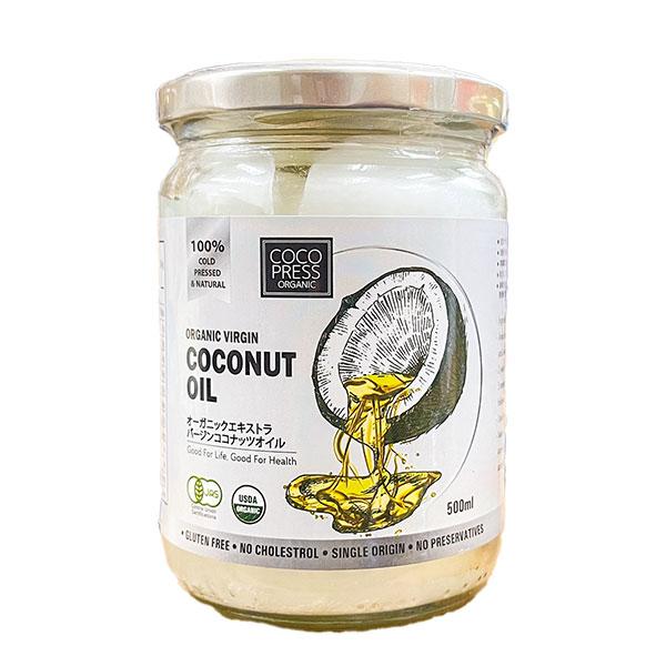 COCO PRESS ORGANIC オーガニック エキストラバージン ココナッツオイル  500m...