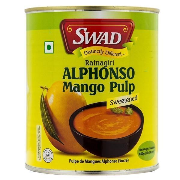 SWAD マンゴーピューレ　850g　1缶　インド産　常温便　Mango Pulp　マンゴーパルプ