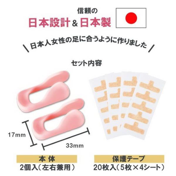 やわらか巻き爪ガード 形状記憶特殊3Dシリコーンの反発力が 巻き爪を引き上げてクセづけ、痛みを緩和し...