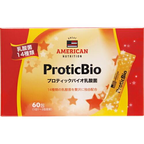 5個セット 乳酸菌 サプリメント プロティックバイオ乳酸菌 60包x5 ProticBio乳酸菌 顆...