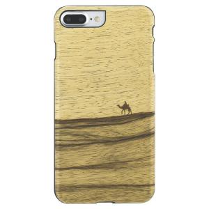 Man＆Wood iPhone8Plus/7Plus 天然木ケース Terra ブラックフレームの商品画像