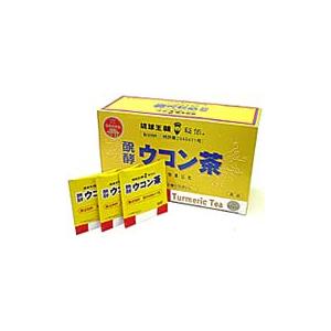 琉球王朝秘伝醗酵ウコン茶60包 沖縄県産ウコン 60包入りでこの価格!!秋ウコン, クルクミン,お酒好きの方、ダイエットしたい方に♪｜aas