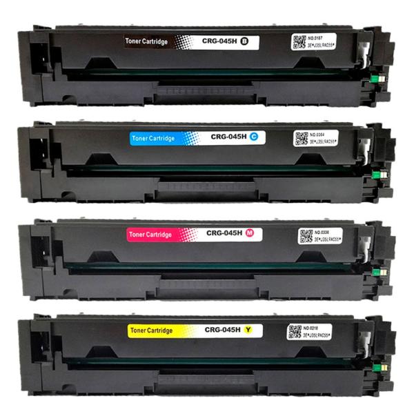 キヤノン CRG-045H(BK/C/M/Y)大容量4色セット CANON 互換トナーカートリッジ ...
