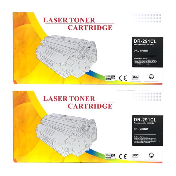 ブラザー DR-291CL (BK/C/M/Y) 4色兼用 2本セット brother 互換ドラムユ...