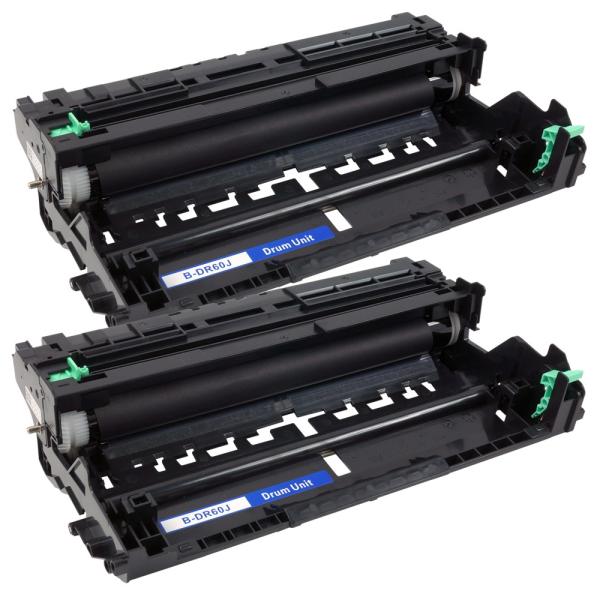 ブラザー DR-60J 2本セット brother 互換ドラムユニット 製造番号(シリアルNo有り)...