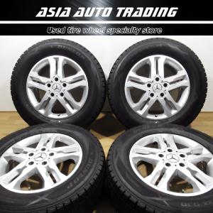 美品 メルセデス ベンツ W463 Gクラス 純正 7.5J+43 PCD130-5穴 ダンロップ SJ8 265/60R18 WINTER MAXX 2019年 走行極少 スタッドレス｜aatstore