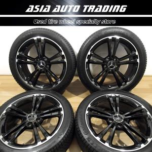 【美品】ベンツCLA純正225/45R18 タイヤ・ホイールセット ICE BLAZER スタッドレス ベンツ CLA(C117) サイレン WSTX 225