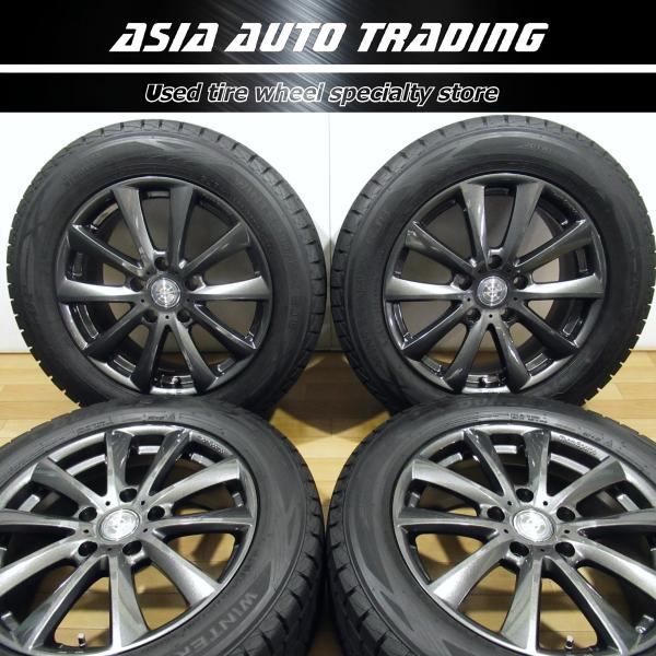 美品 走行極少 チームスパルコ 8J+55 PCD130-5穴 ダンロップ SJ8+ 255/55R...
