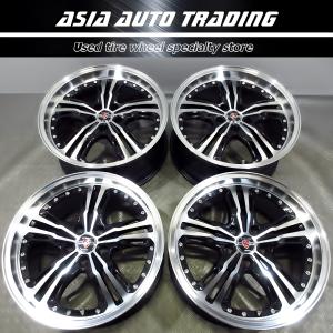 綺麗品 AME シュタイナー LST 18インチ 8J+38 PCD114.3-5穴 ハリアー 30 ヴェルファイア アルファード クラウン マークX レクサス GS