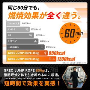 【理学療法士監修 × 重量850g】縄跳び ト...の詳細画像2