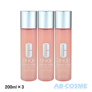 化粧水 クリニーク CLINIQUE モイスチャーサージハイドロローション 200ml×3本セット 大容量 うるおい 保湿｜ab-cos