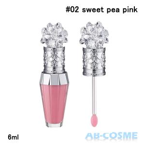 リップグロス ジルスチュアート JILL STUART クリスタルブルームリップブーケセラム #02 sweet pea pink 6ml  2023春｜ab-cos