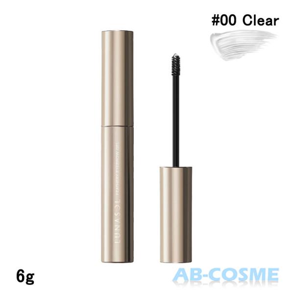 アイブロウ ルナソル LUNASOL フェザリーアイブロウジェル #00 Clear 6g ☆新入荷...
