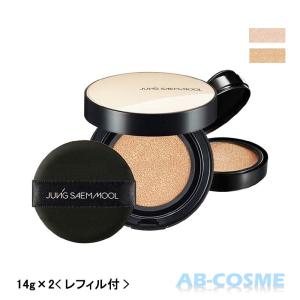 クッションファンデーション ジョンセンムル JUNG SAEM MOOL エッセンシャル スキン ヌーダー カバー クッション SPF50+/PA+++ 14g＜リフィル付き ＞ ☆新入荷03｜ABCOSME Yahoo!店