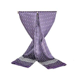 SIXIULIYU 100％シルクサテンロングスカーフ用男性26×160センチクラシックプリントパターンビジネスマンスカーフ紳士スカーフ (