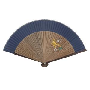 大西賢製販 扇子 男持ち短地シルクペンテックス かえる 22cm