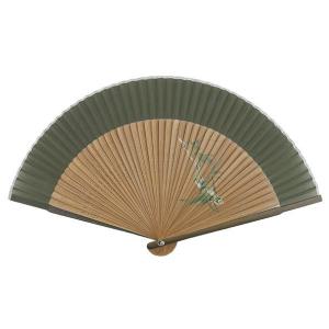 大西賢製販 扇子 男持ち短地シルクペンテックス カマキリ 22cm