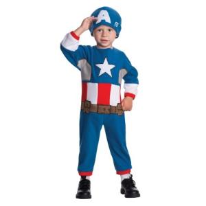 620014 Toddler Rubies Marvel Super Hero Adventures Fleece Costume Captain America Toddlerの商品画像