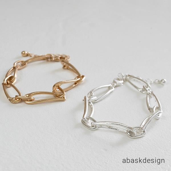 レディース ブレスレット ヴィンテージ風チェーンブレスレット 合金  マット シンプル 女性 アクセ...