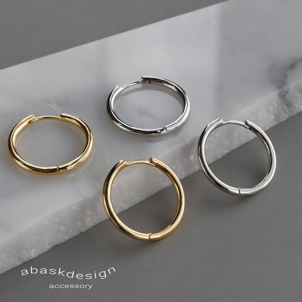 ピアス pierce レディース おしゃれ フープ シルバー925 シンプル 20代 30代 40代...