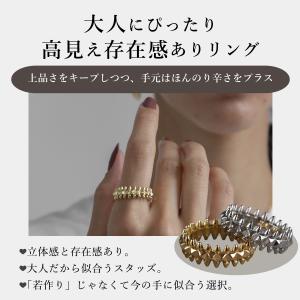 リング 指輪 レディース ニッケルフリー ゴー...の詳細画像3