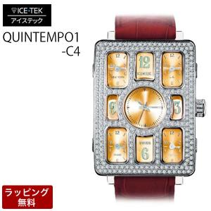 アイステック 腕時計 ICE TEK アイステック時計 メンズ 代引不可 Quintempo1 クインテンポ1 ゴールド 5TZ1-C4/7｜abbeyroad