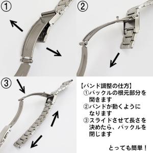 腕時計 ベルト 時計 バンド ステンレス メタ...の詳細画像1