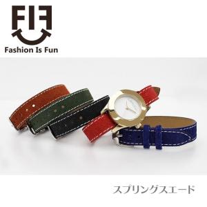 腕時計 ベルト 交換 バンド バンビ 革 BAMBI ストレート 引き通し 8mm 10mm 12mm 14mm FIFCH009