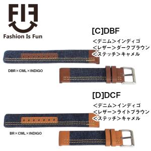 腕時計 ベルト 交換 バンド バンビ 革 BA...の詳細画像2