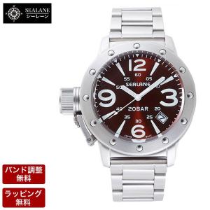 シーレーン 時計 腕時計 SEALANE メンズ クオーツ SE32-LBR : se32-lbr 