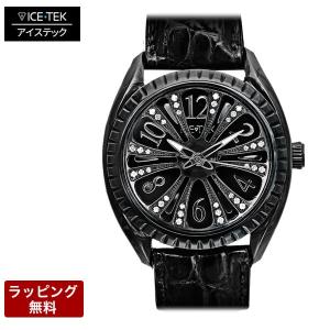 アイステック 腕時計 ICE TEK アイステック時計 メンズ 代引不可 Spinner1 スピンナー 1 black with black SW1-ST-11｜abbeyroad