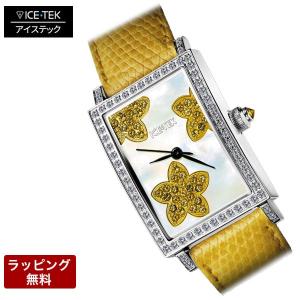 アイステック 腕時計 ICE TEK アイステック時計 レディース 代引不可 Tank Ice Petalタンクアイスペタル TF3 Yellow｜abbeyroad