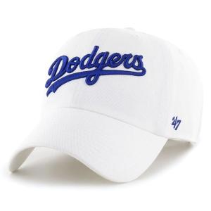 ('47/フォーティーセブン)  ドジャース キャップ  スクリプト ’47 クリーンナップ ホワイト　Dodgers Script’47 CLEAN UP White｜abbot-fukuoka