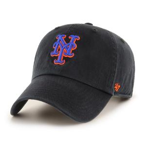 ('47/フォーティーセブン)  メッツ キャップ ’47 クリーンナップ ブラック　Mets ’47 CLEAN UP Black｜abbot-fukuoka