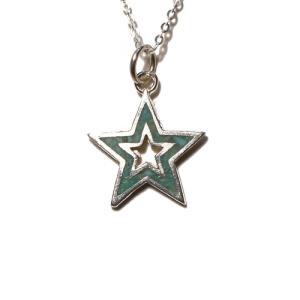 （CALIFOLKS/カリフォークス）Star Donut Inlay Turquoise Necklace｜abbot-fukuoka