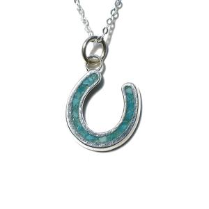 （CALIFOLKS/カリフォークス） Horseshoe Inlay Turquoise Straight Necklace｜abbot-fukuoka