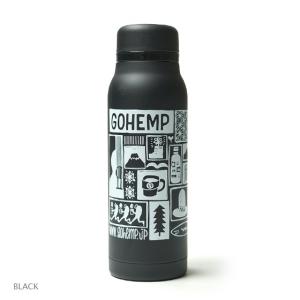 ゴーヘンプ（GOHEMP) 真空ボトル FLASKER "Buena ma・ana" Black｜abbot-fukuoka