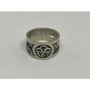 Hopi Jewelry 【メール便配送】Clifton Mowa Hopi Overlay Bangle
